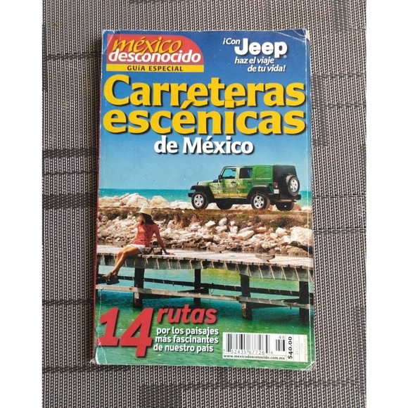 VTG Travel Magazine Mexico Desconocido Carreteras Escenicas 14 Rutas Jeep Auto - Picture 1 of 6
